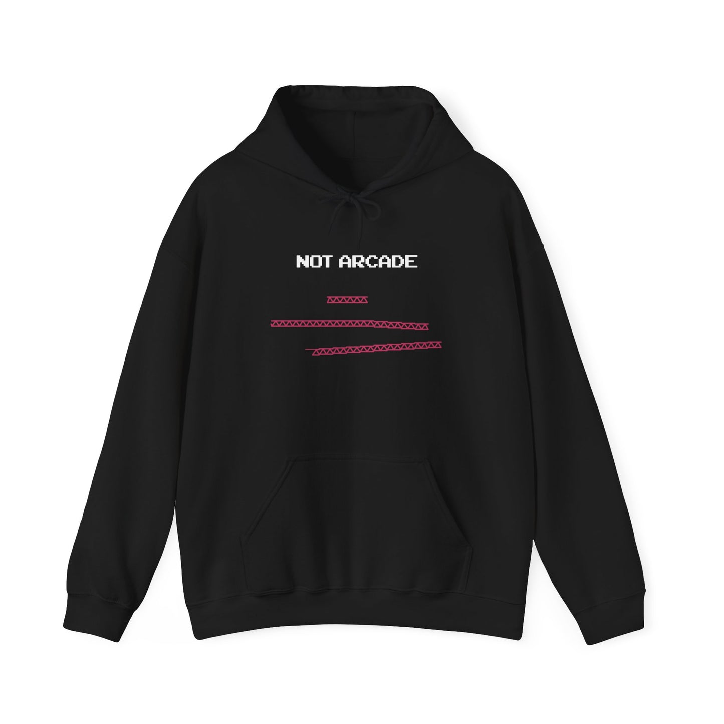 NOT ARCADE. (educational hoodie of power)