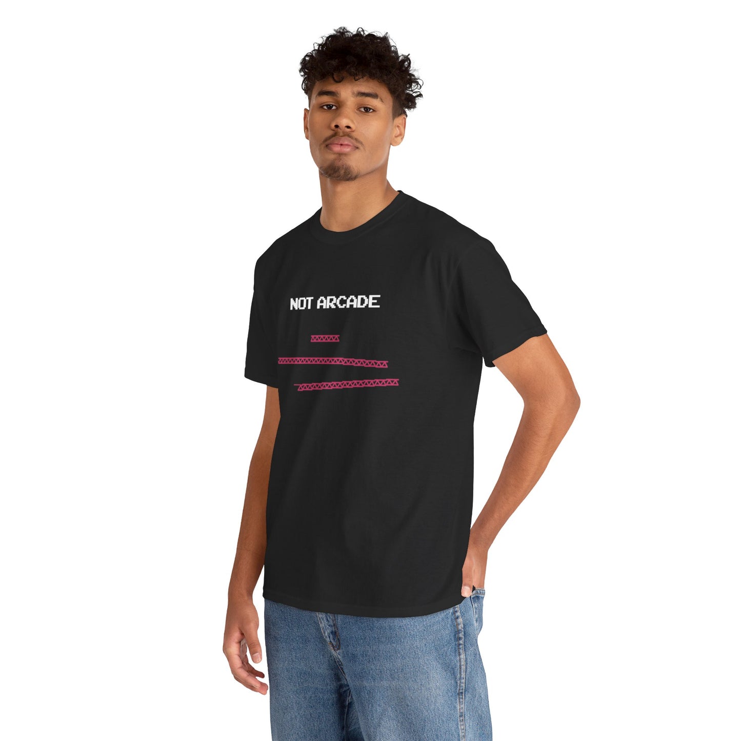 NOT ARCADE. (educational t-shirt)