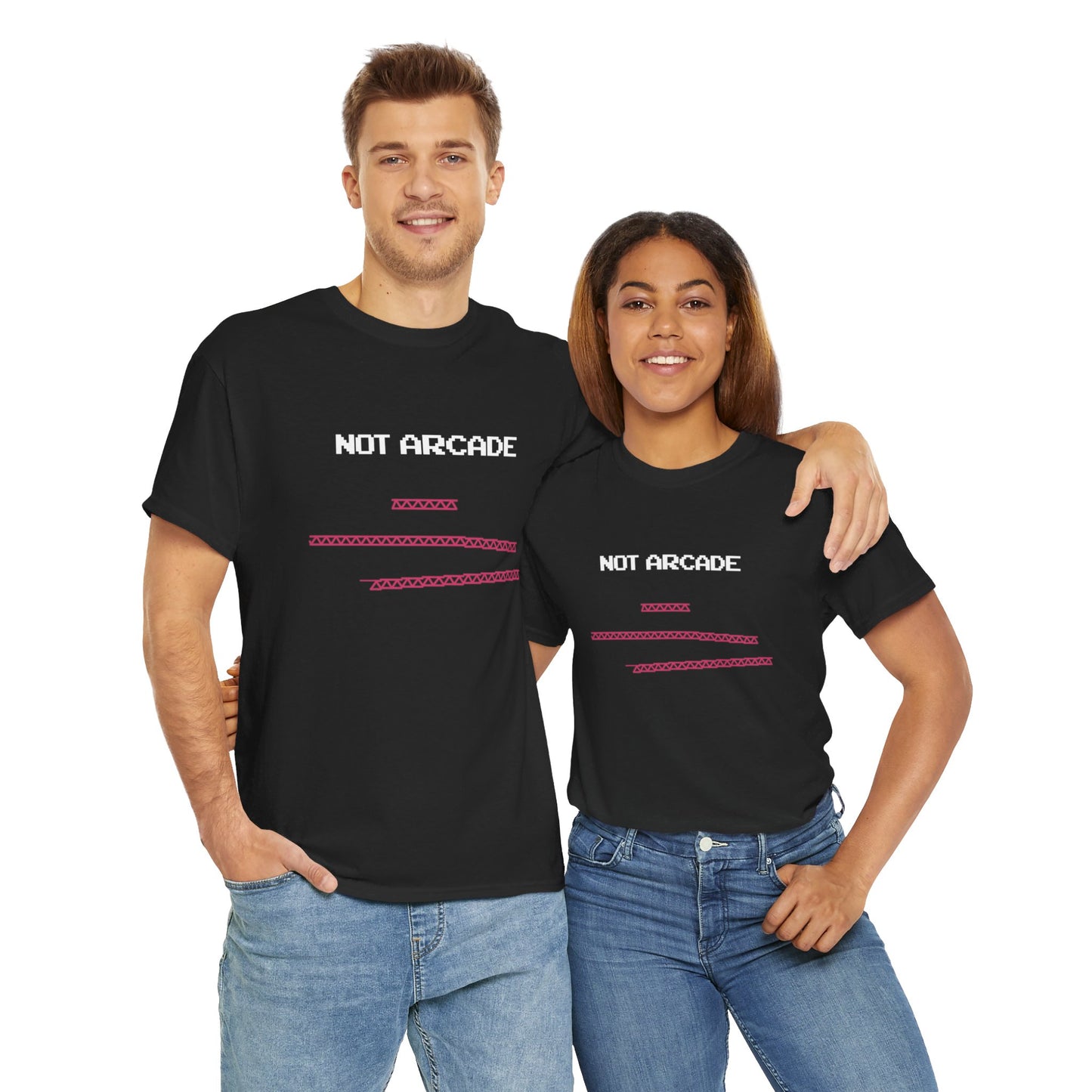 NOT ARCADE. (educational t-shirt)