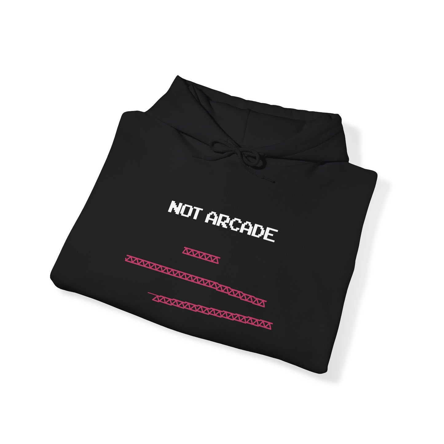NOT ARCADE. (educational hoodie of power)