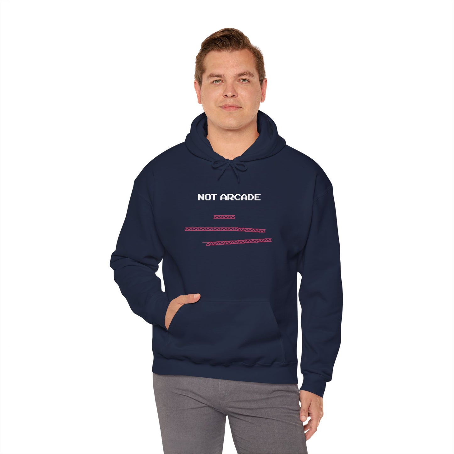 NOT ARCADE. (educational hoodie of power)