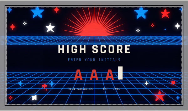 High Score Stitched Edge Desk Mat