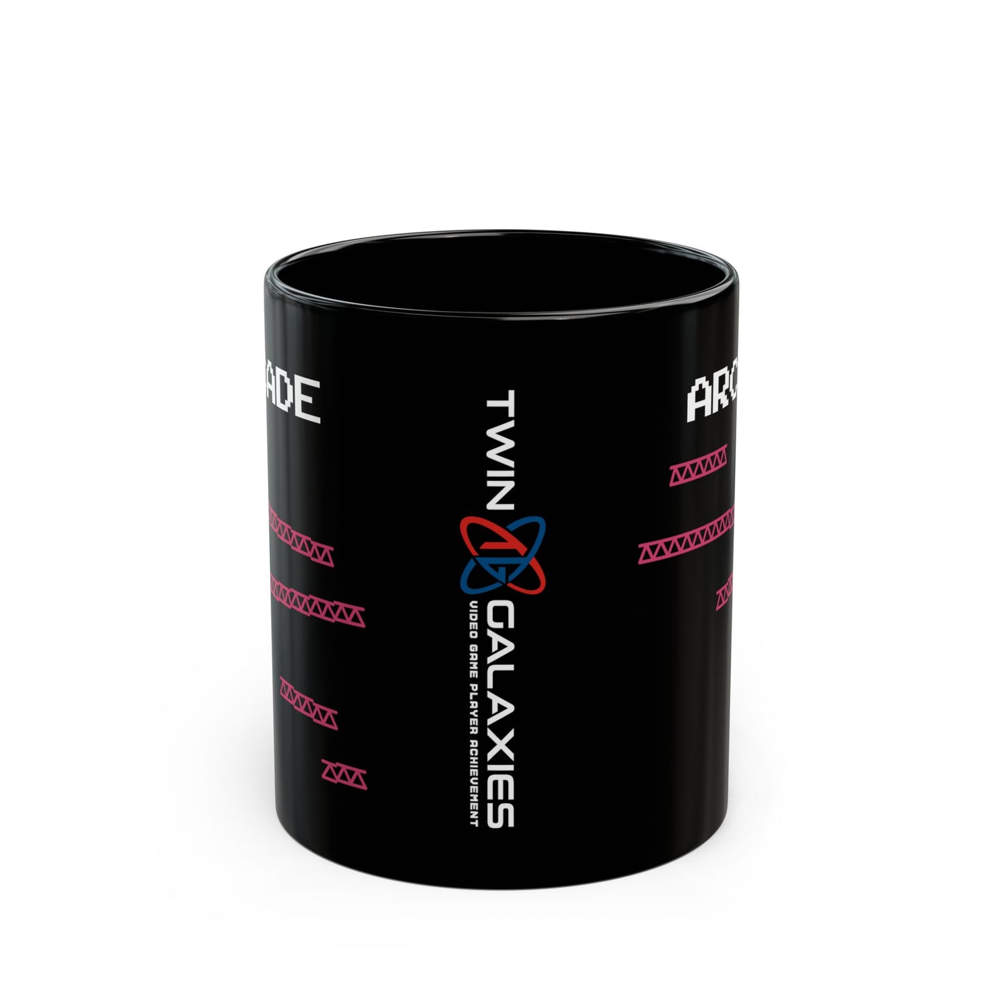 ARCADE - Ceramic Mug 11oz - BLACK