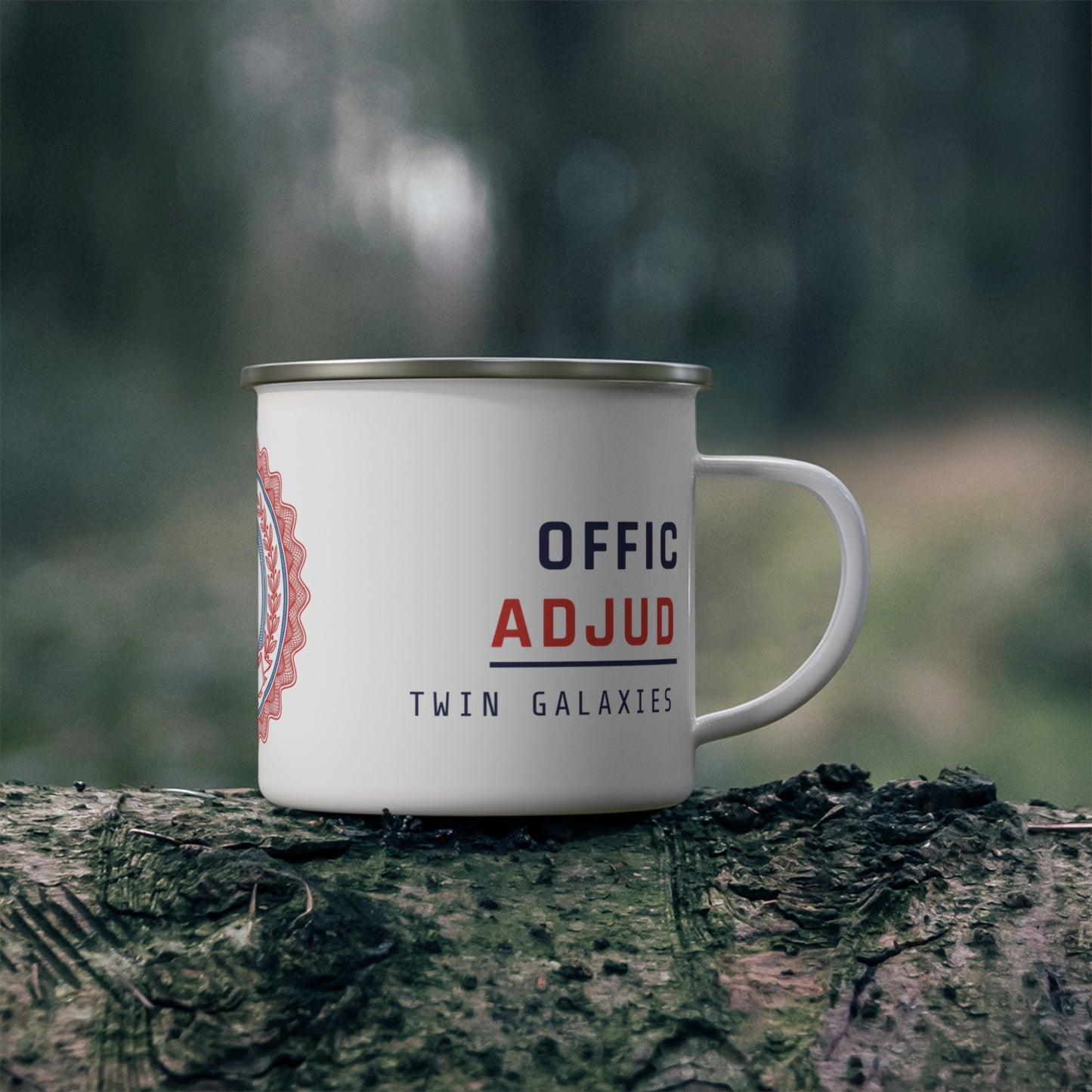Officially Adjudicated Enamel Camp Mug