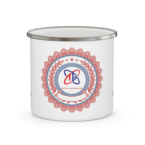 Officially Adjudicated Enamel Camp Mug