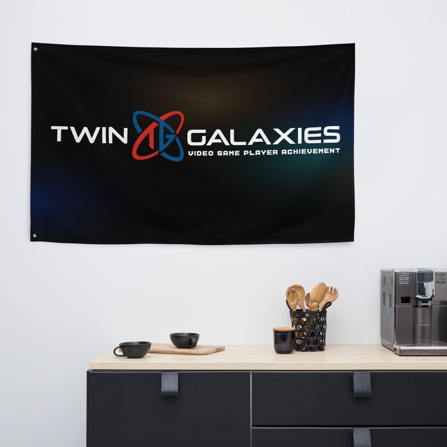 The Twin Galaxies Flag - DARK