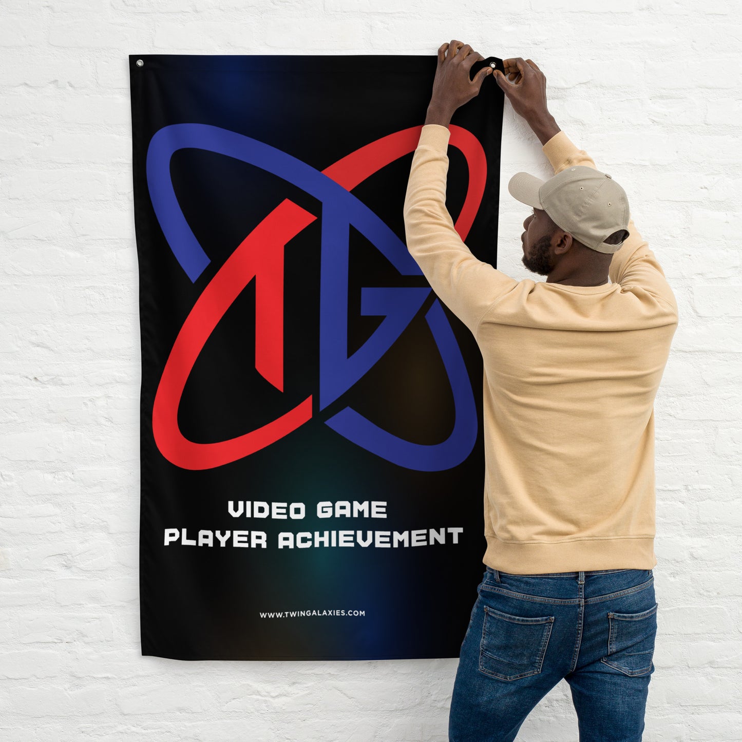 TG Player Achievement Flag - DARK
