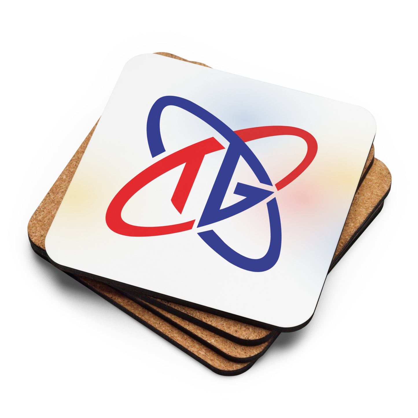 TG Cork-back coaster - BRIGHT