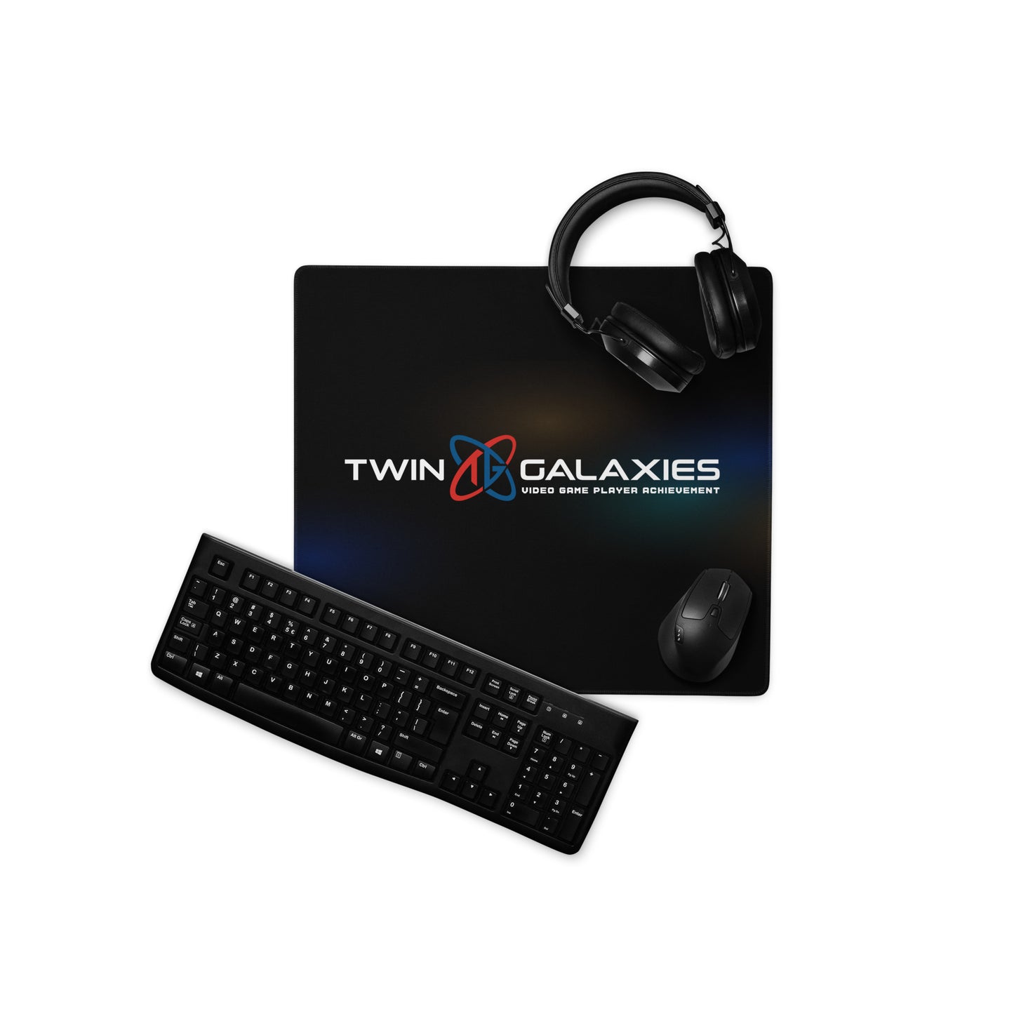 Twin Galaxies Gaming Mouse Pad - DARK