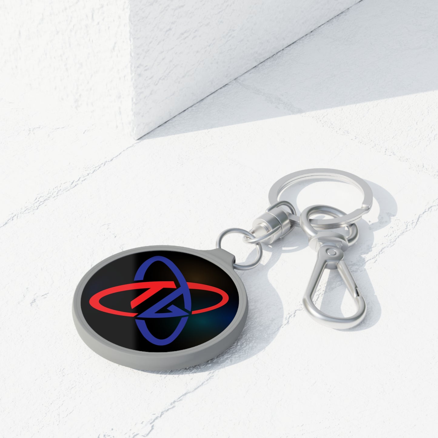 TG Keyring Tag - DARK
