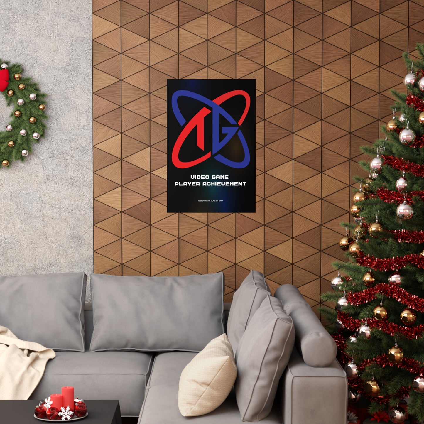 TG LOGO Premium Matte Vertical Posters - DARK