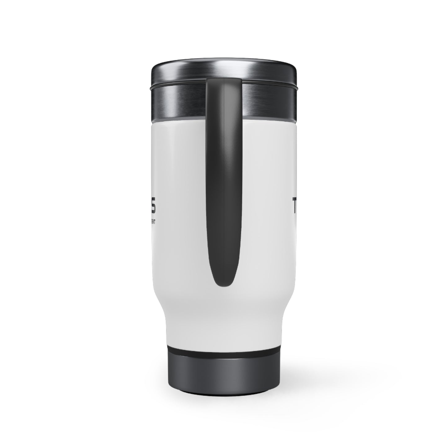 TG Stainless Steel Travel Mug with Handle, 14oz