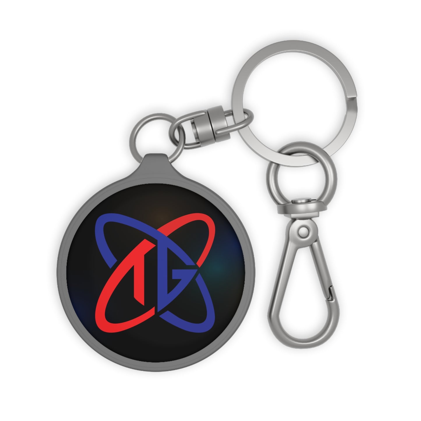 TG Keyring Tag - DARK