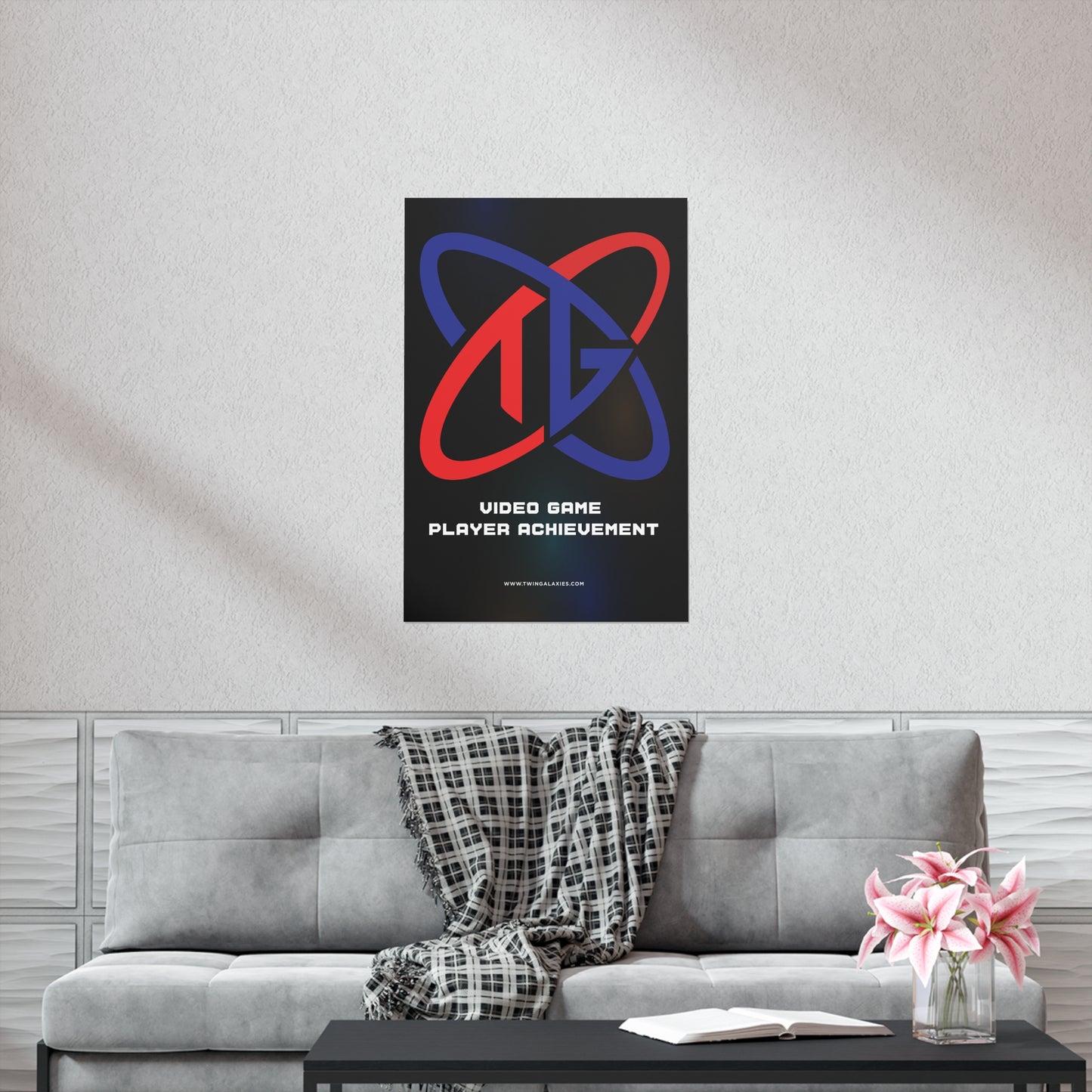 TG LOGO Premium Matte Vertical Posters - DARK
