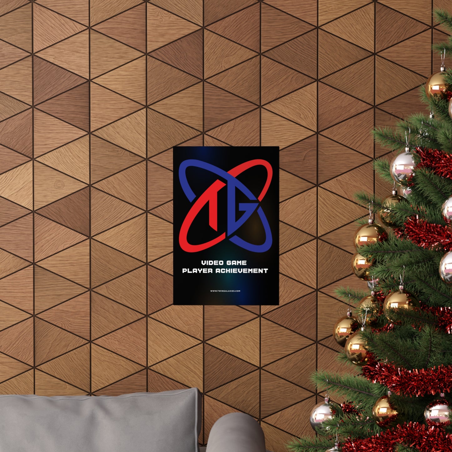 TG LOGO Premium Matte Vertical Posters - DARK
