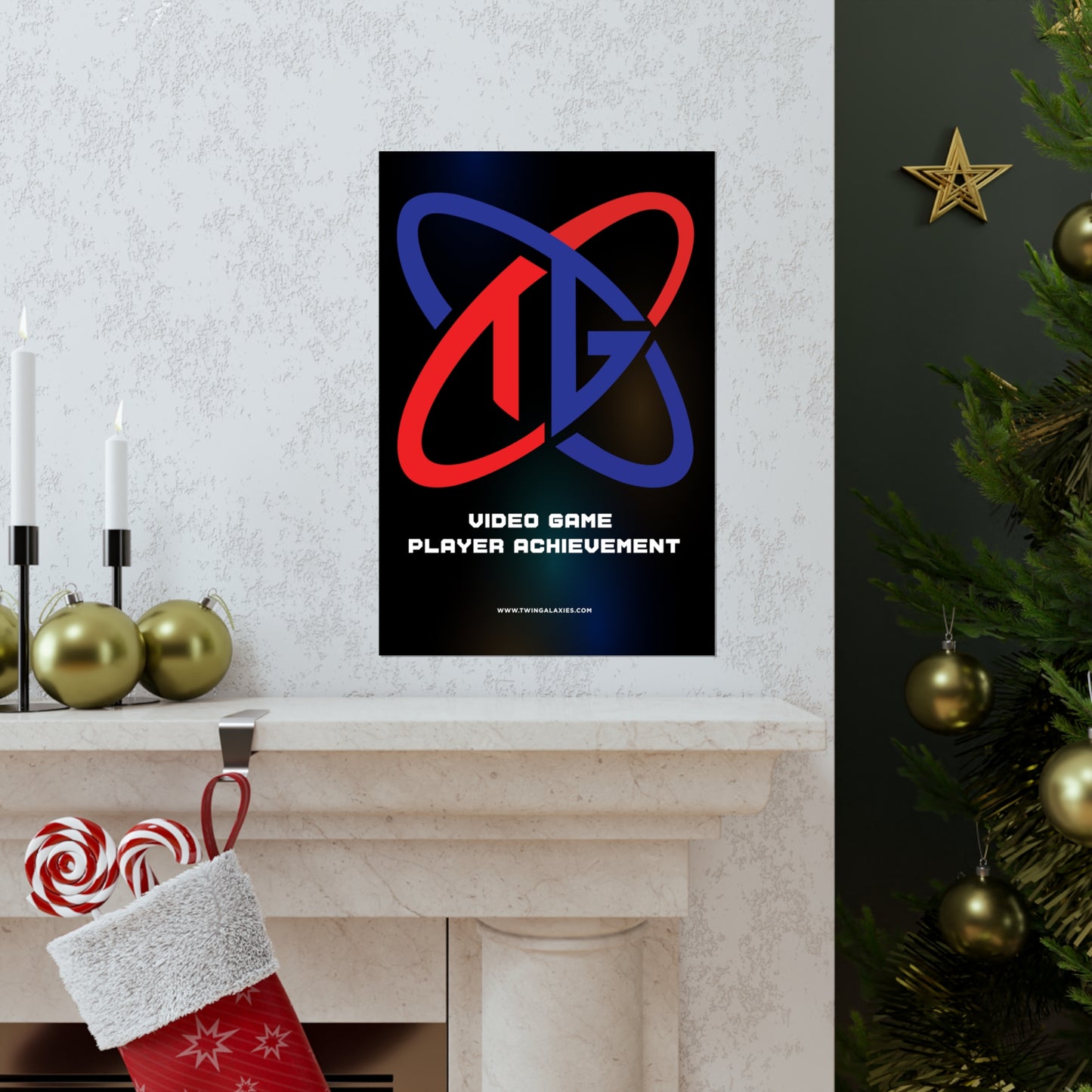TG LOGO Premium Matte Vertical Posters - DARK