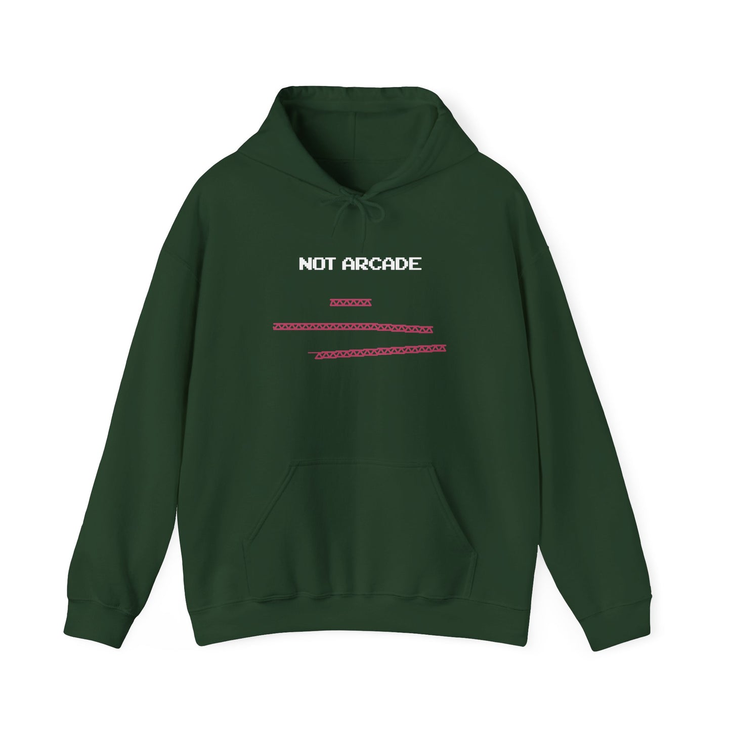 NOT ARCADE. (educational hoodie of power)