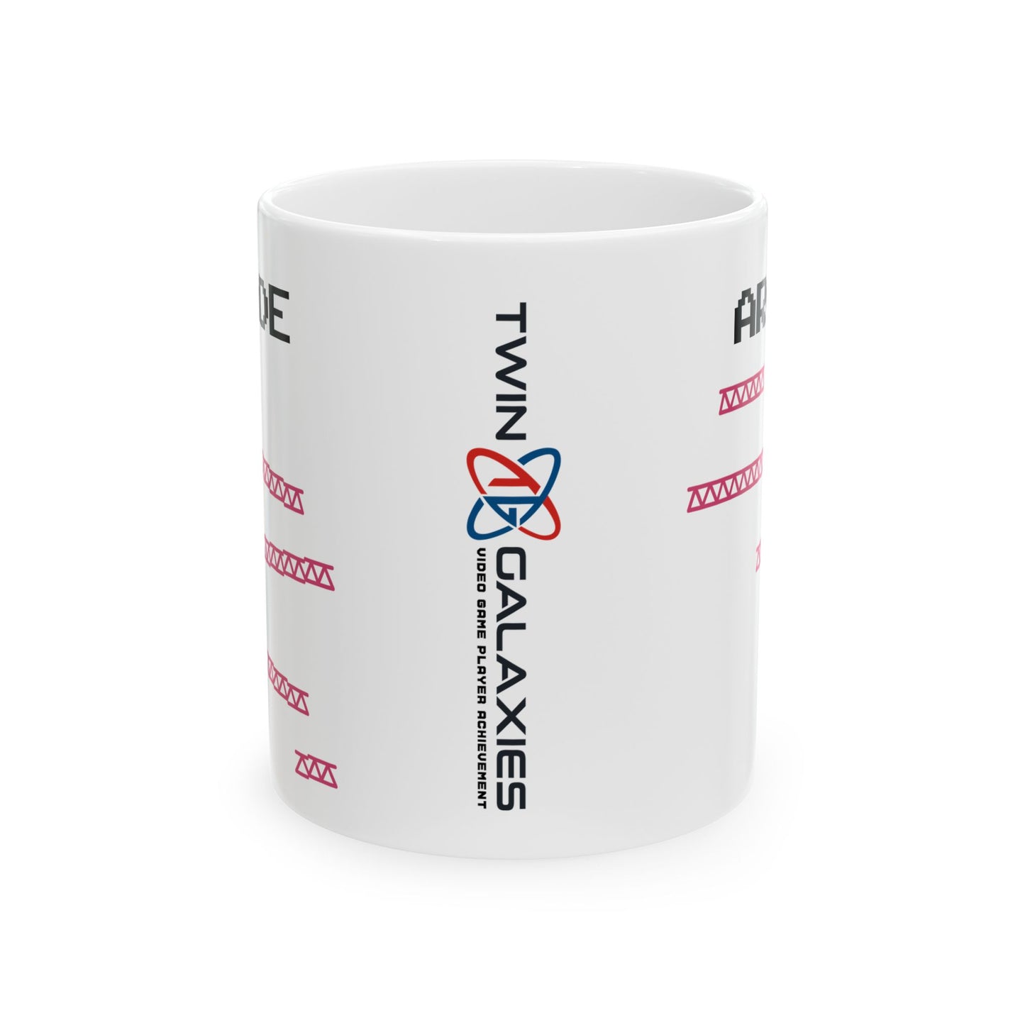 ARCADE - Ceramic Mug 11oz - WHITE