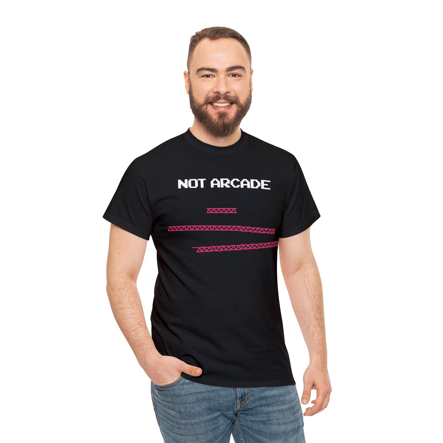 NOT ARCADE. (educational t-shirt)