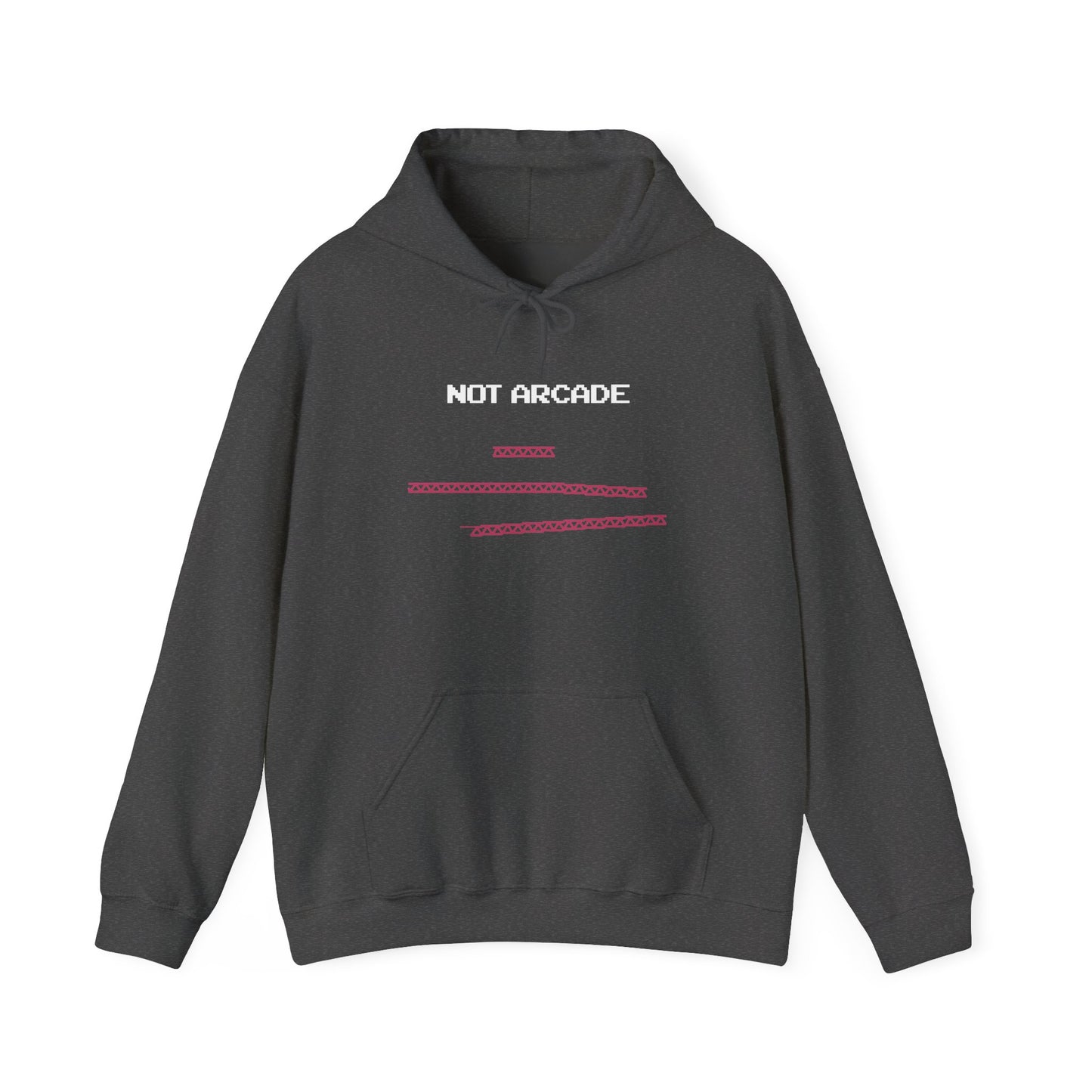 NOT ARCADE. (educational hoodie of power)