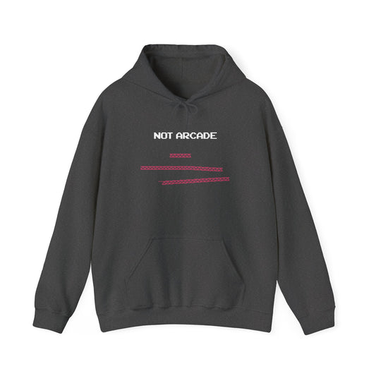 NOT ARCADE. (educational hoodie of power)
