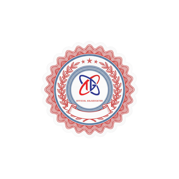 Official Adjudicator Crest Decal