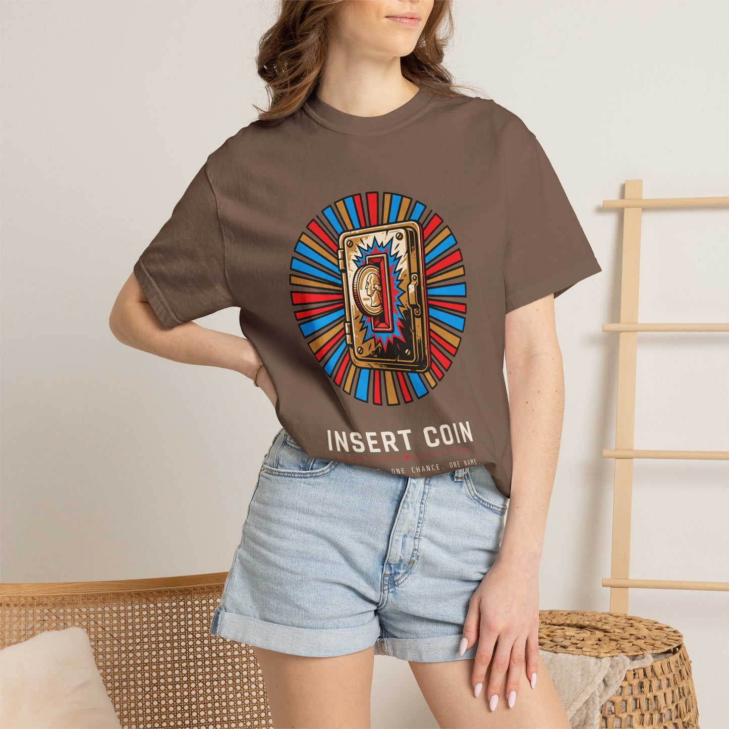 Insert Coin Heavyweight Tee