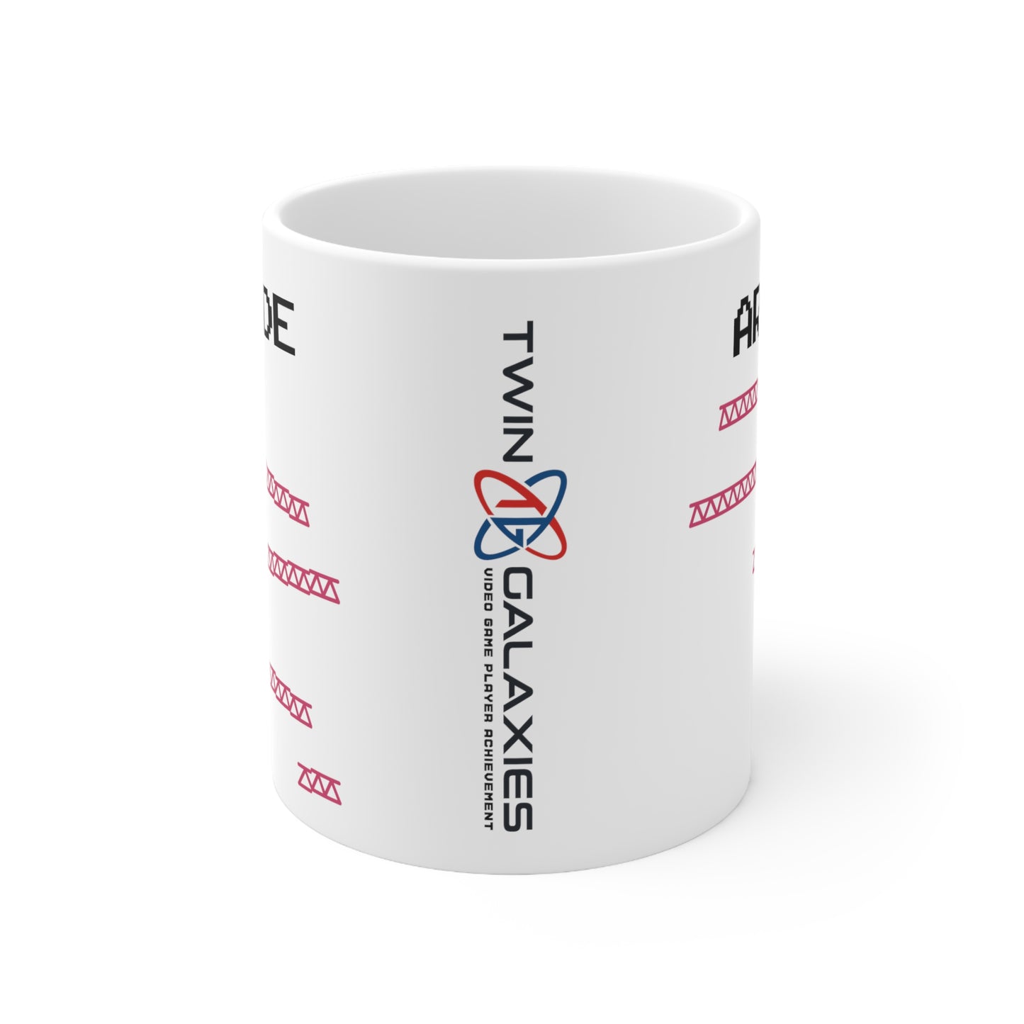 ARCADE - Ceramic Mug 11oz - WHITE