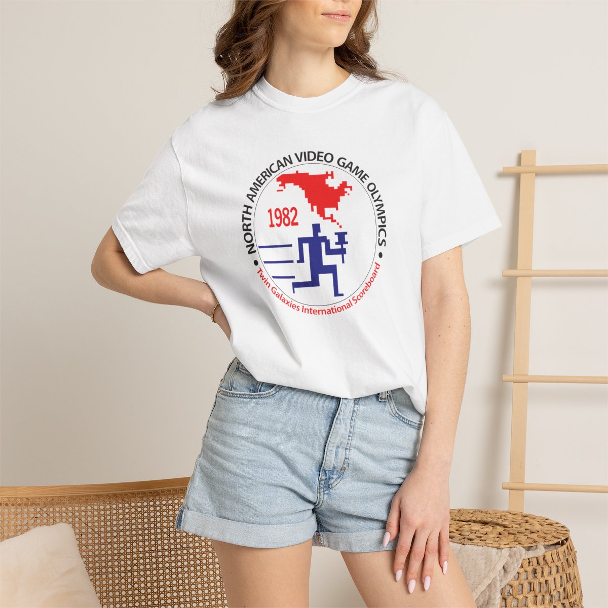 1982 North American Video Game Olympics T-Shirt