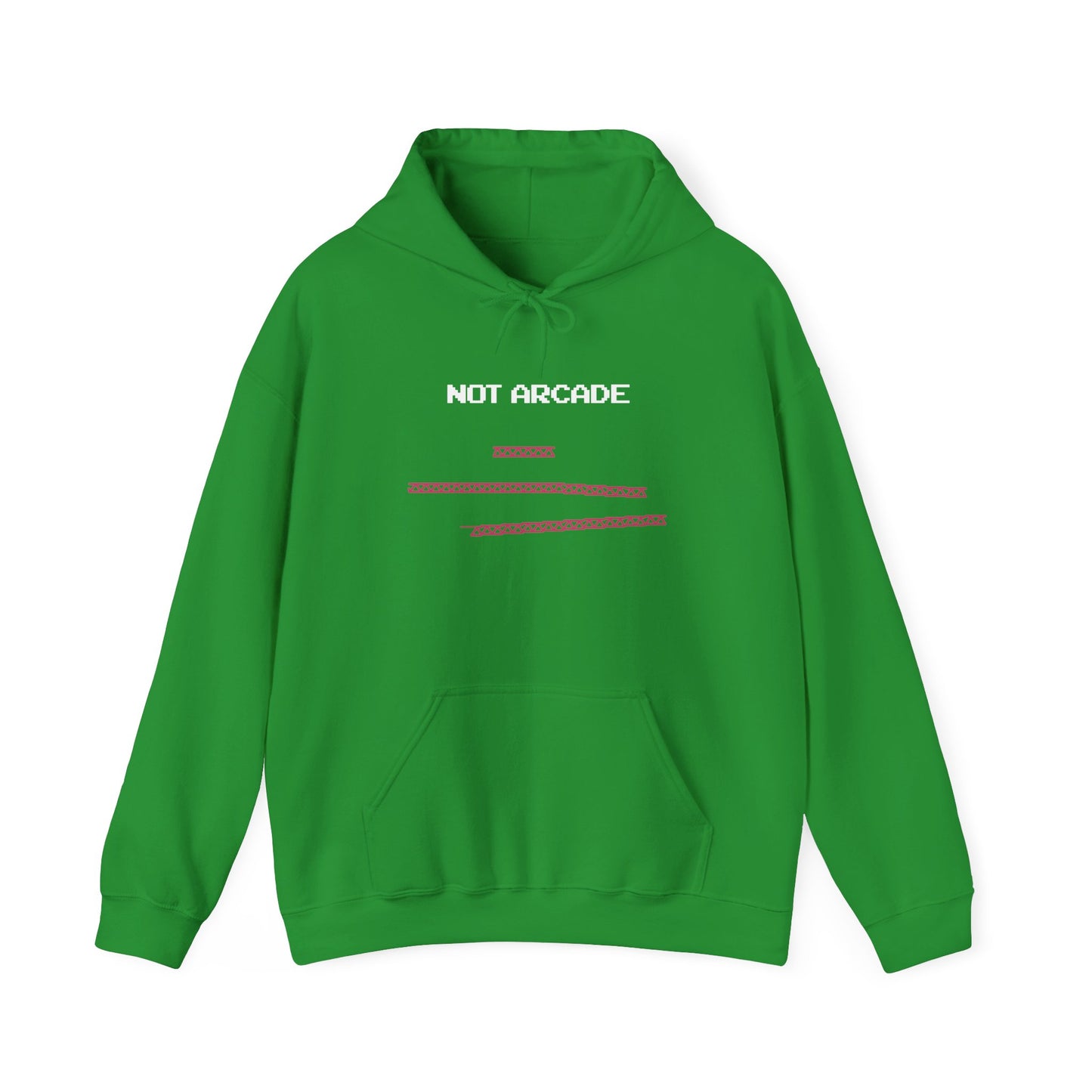 NOT ARCADE. (educational hoodie of power)