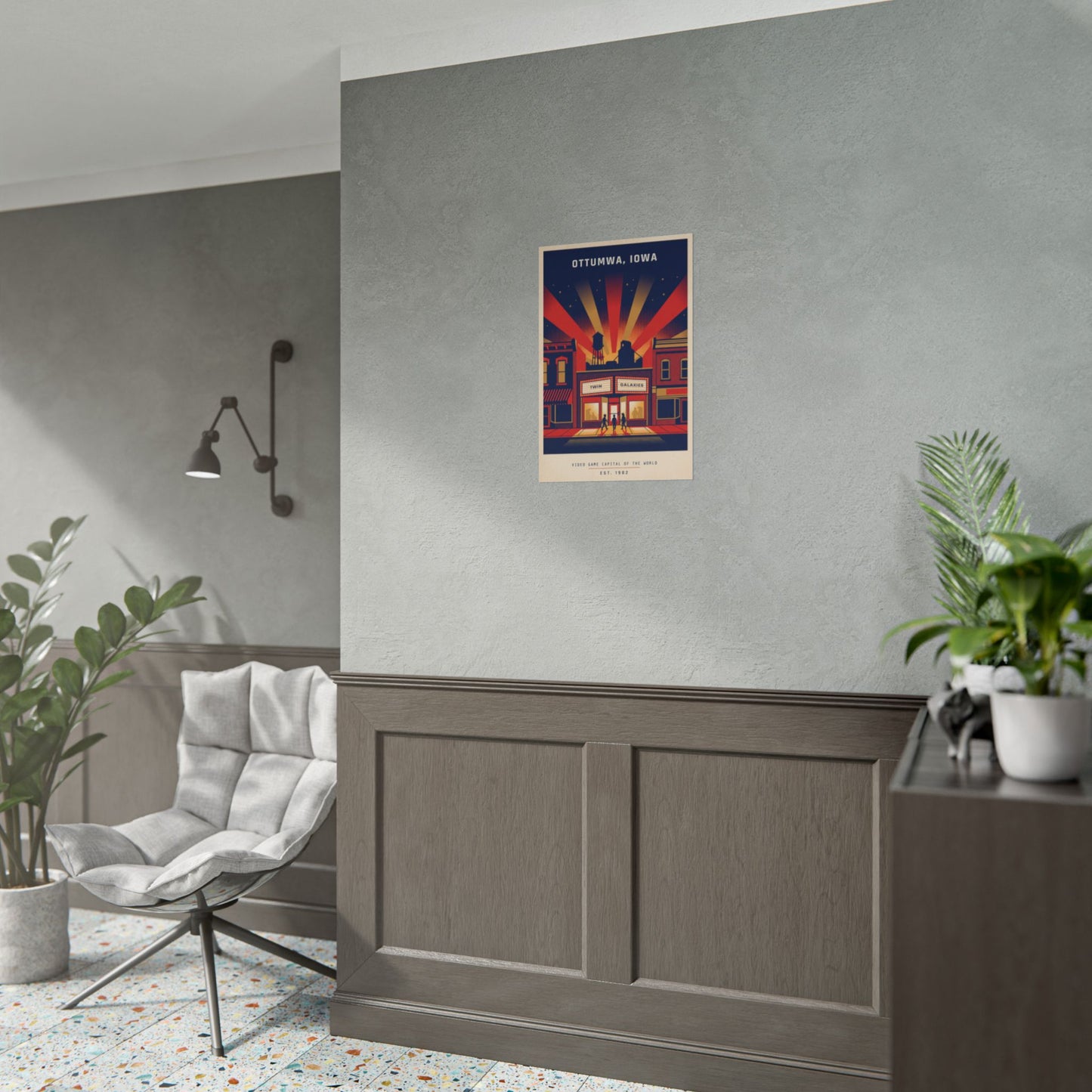 Ottumwa, Iowa: Video Game Capital of the World Poster