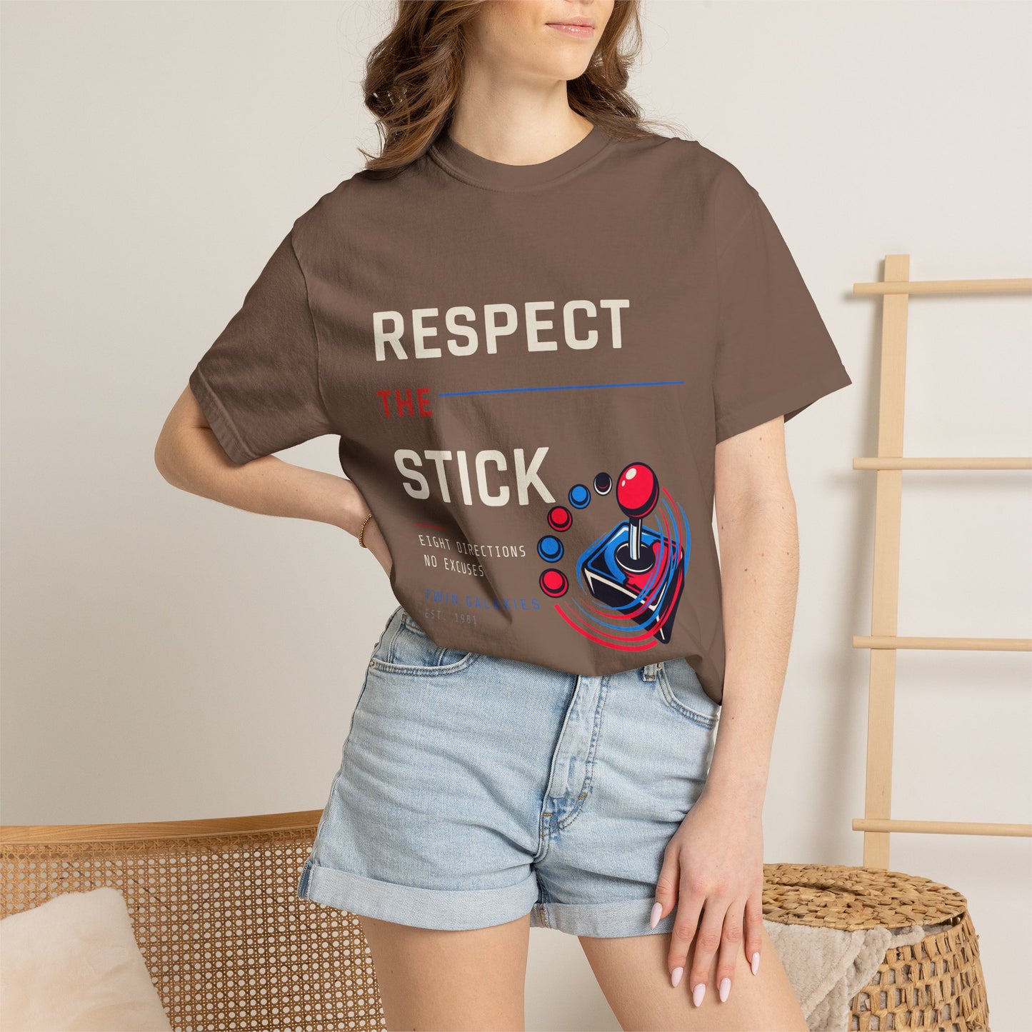 Respect The Stick Heavyweight Tee