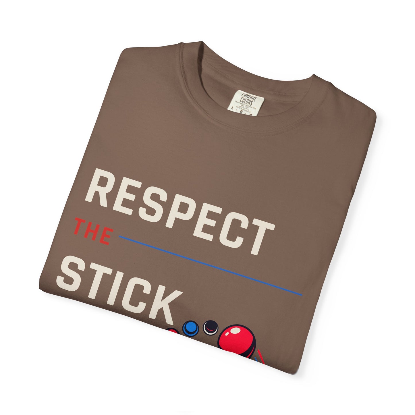 Respect The Stick Heavyweight Tee
