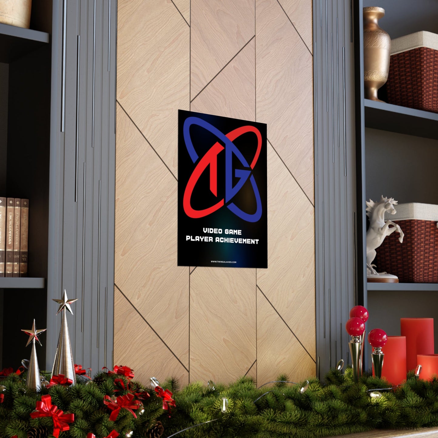 TG Logo Premium Matte Vertical Posters - DARK