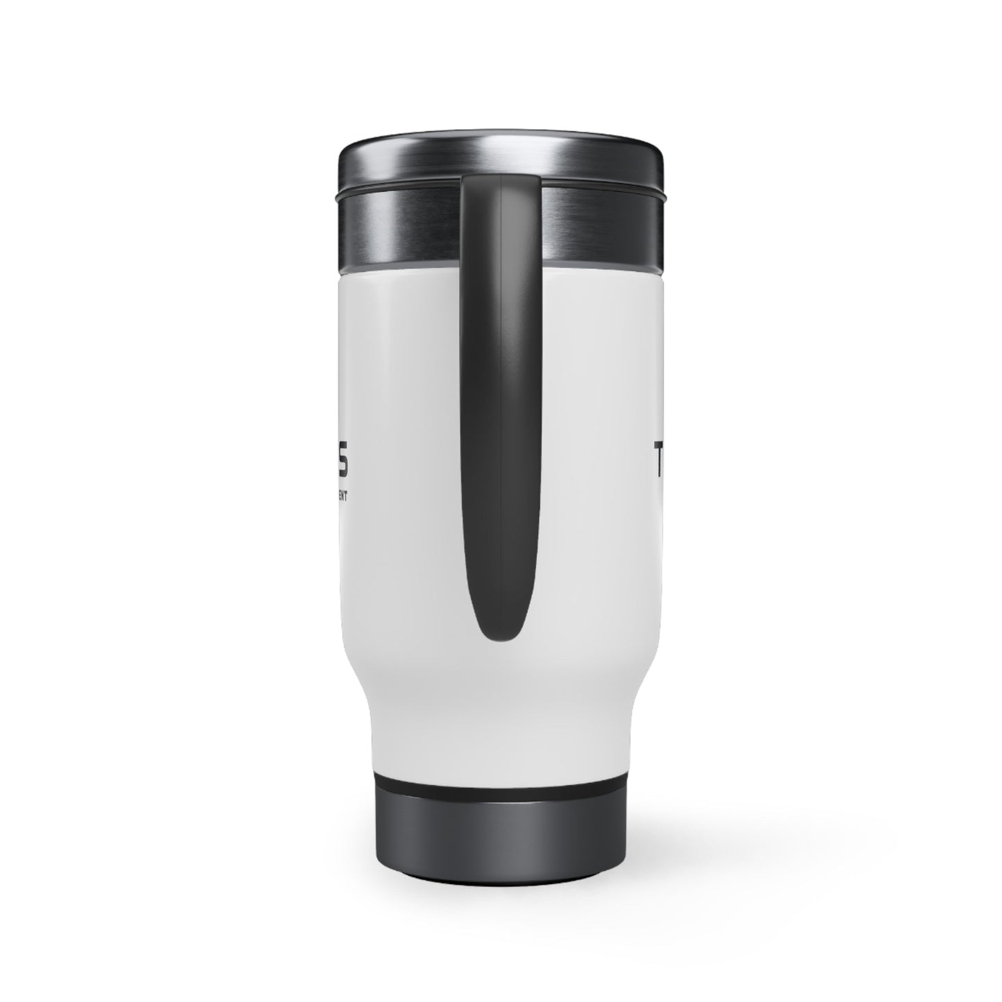 TG Stainless Steel Travel Mug with Handle, 14oz