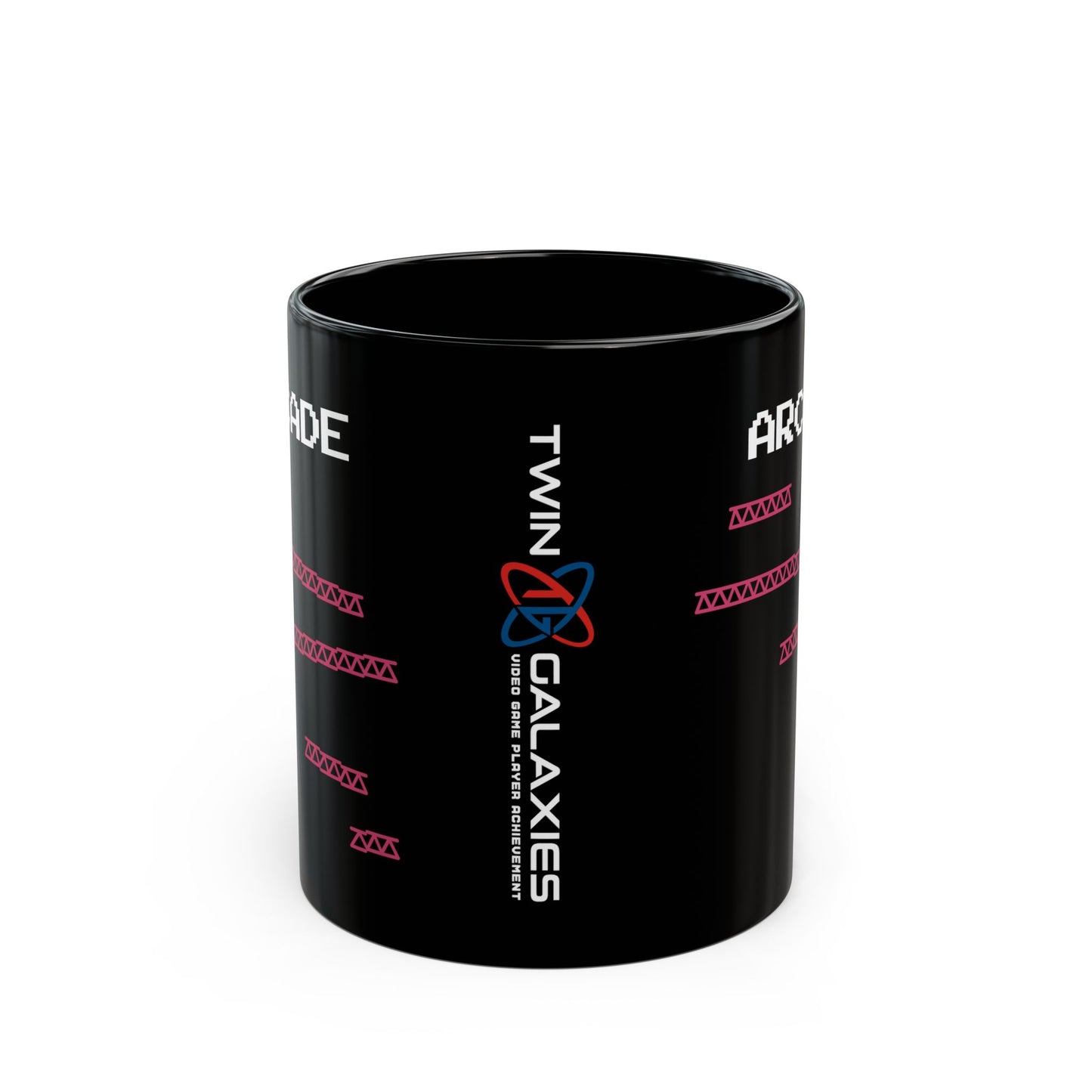 ARCADE - Ceramic Mug 11oz - BLACK