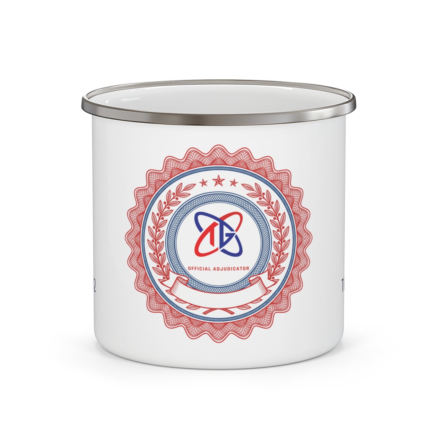 Officially Adjudicated Enamel Camp Mug