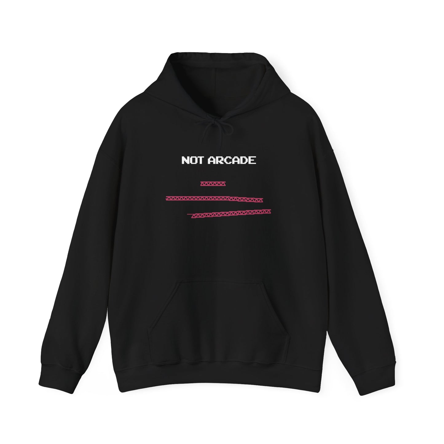 NOT ARCADE. (educational hoodie of power)