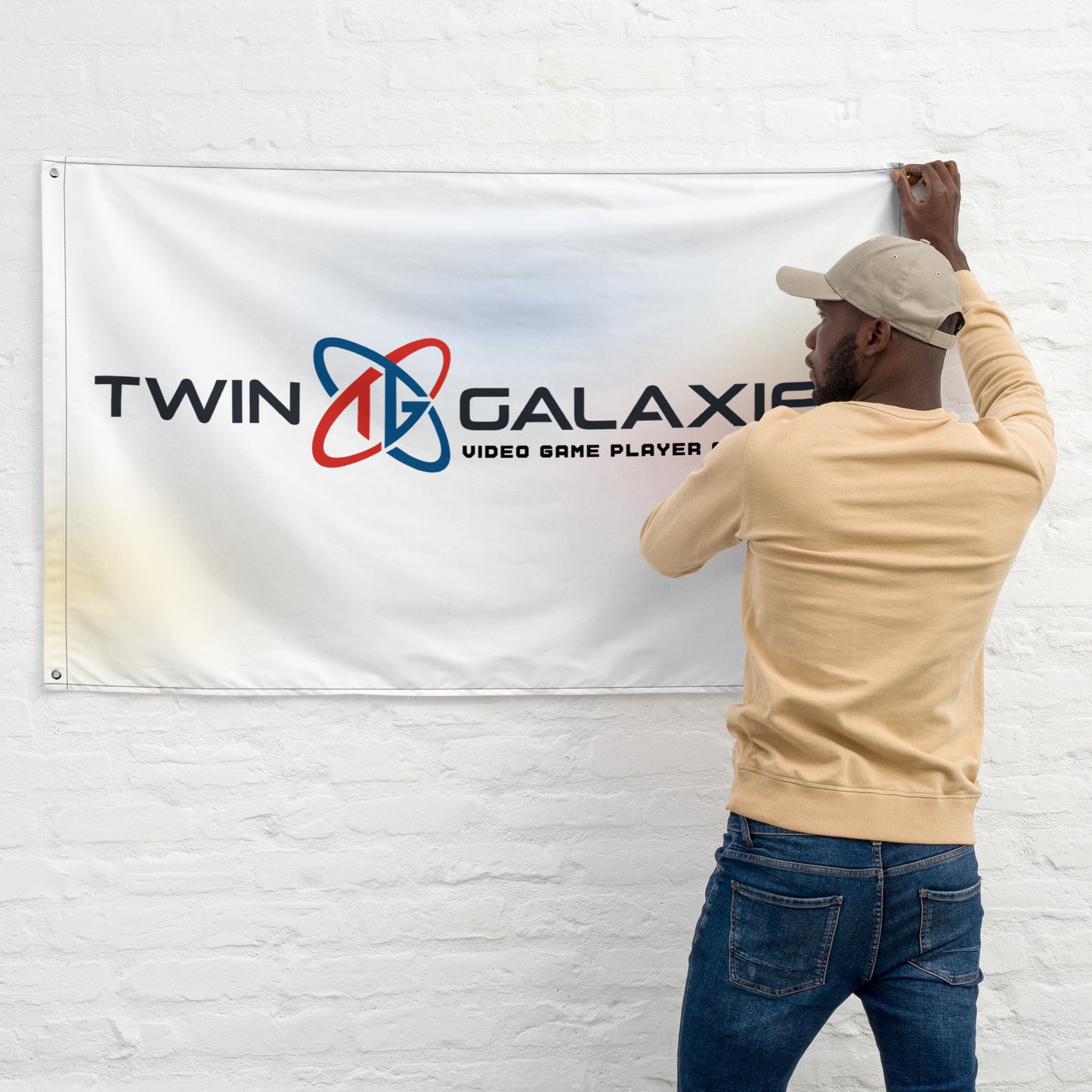 The Twin Galaxies Flag - BRIGHT