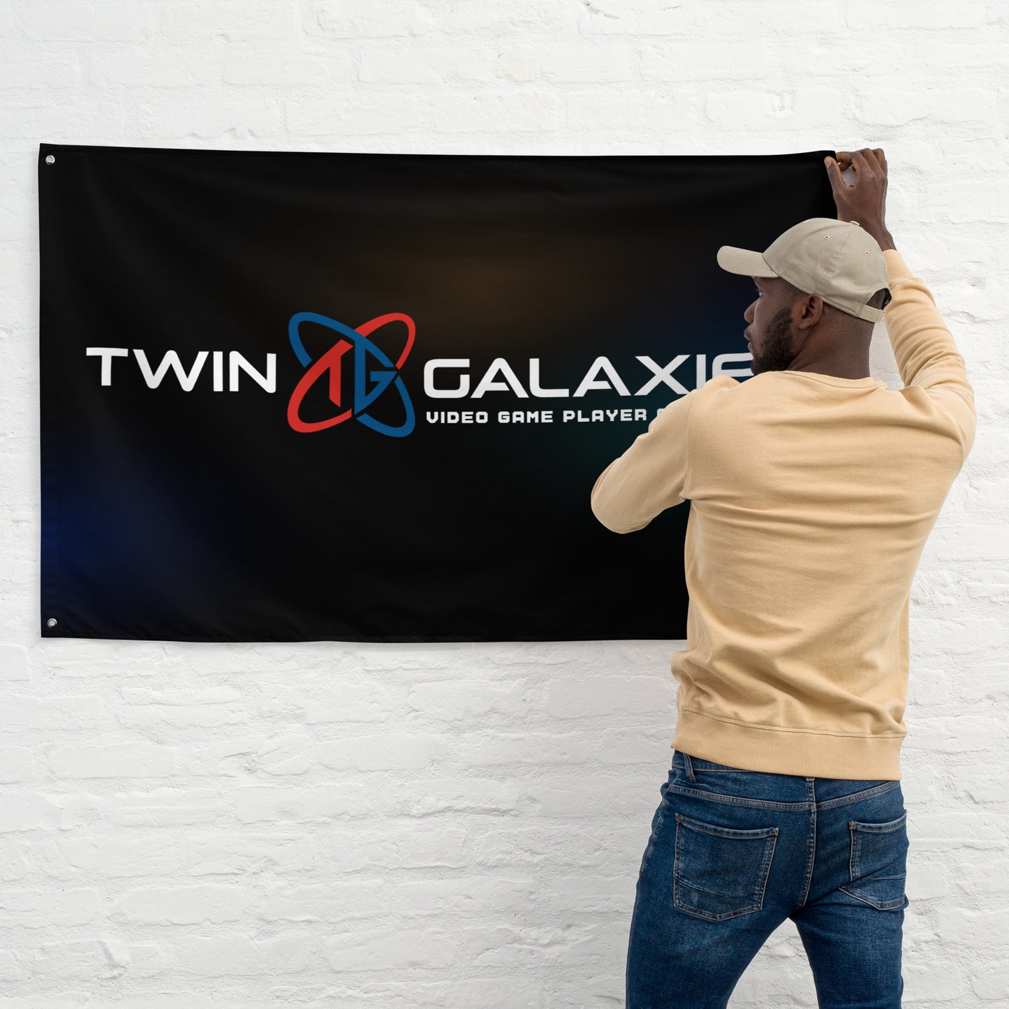 The Twin Galaxies Flag - DARK