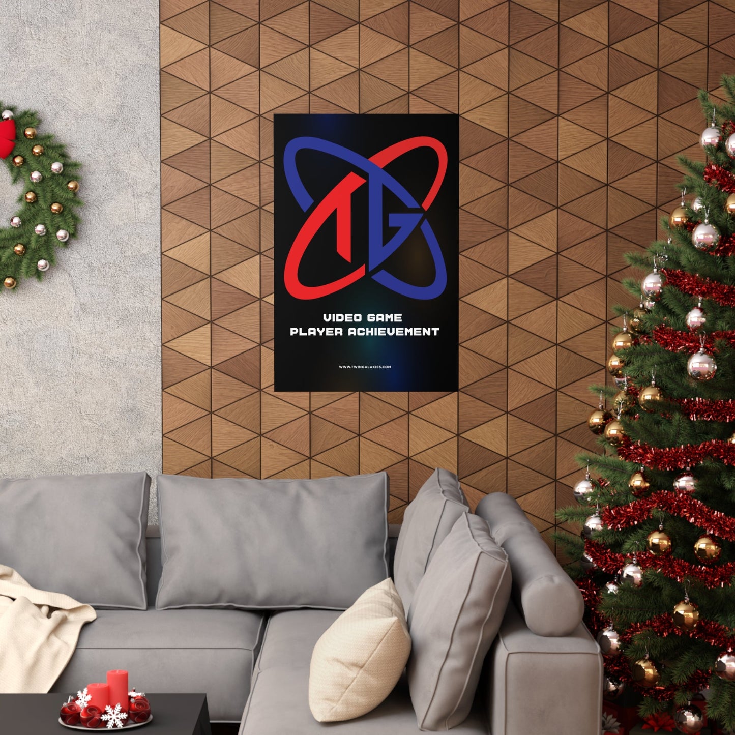 TG Logo Premium Matte Vertical Posters - DARK
