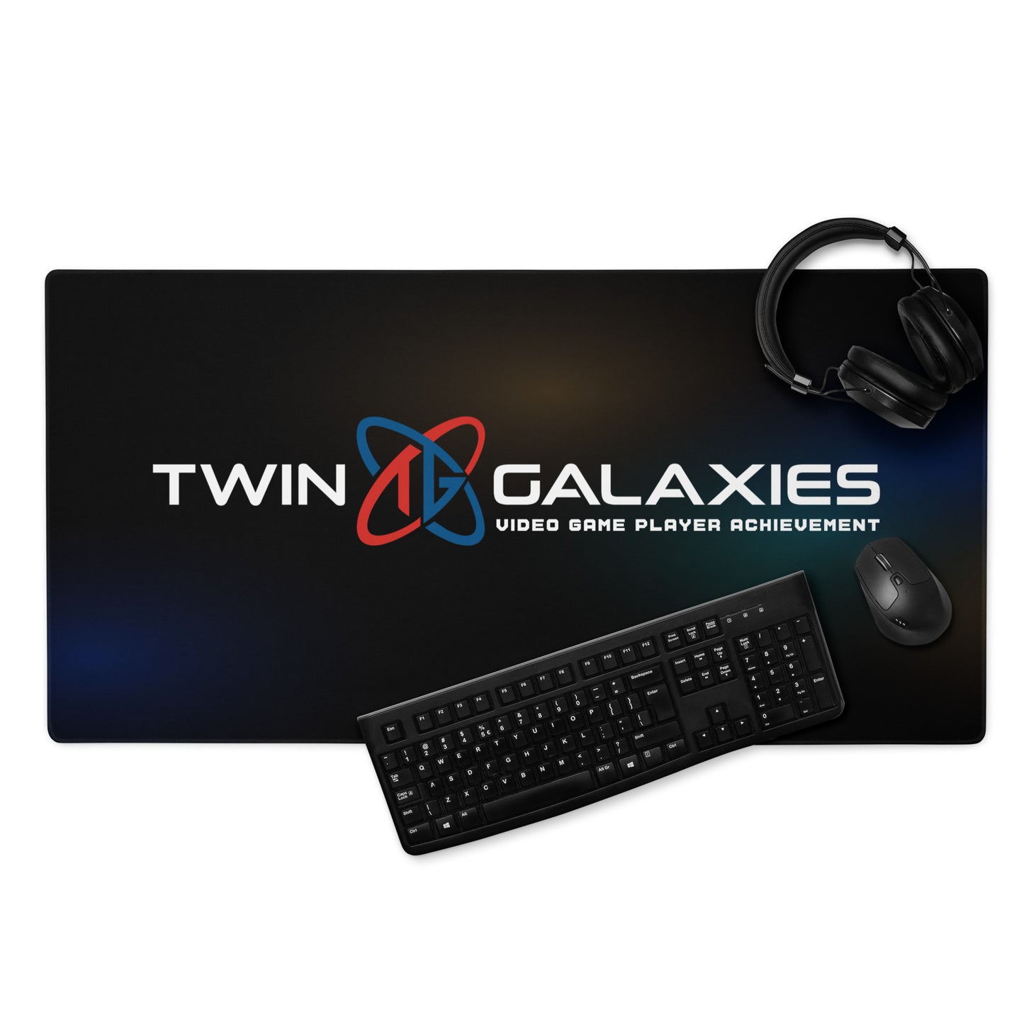 Twin Galaxies Gaming Mouse Pad - DARK