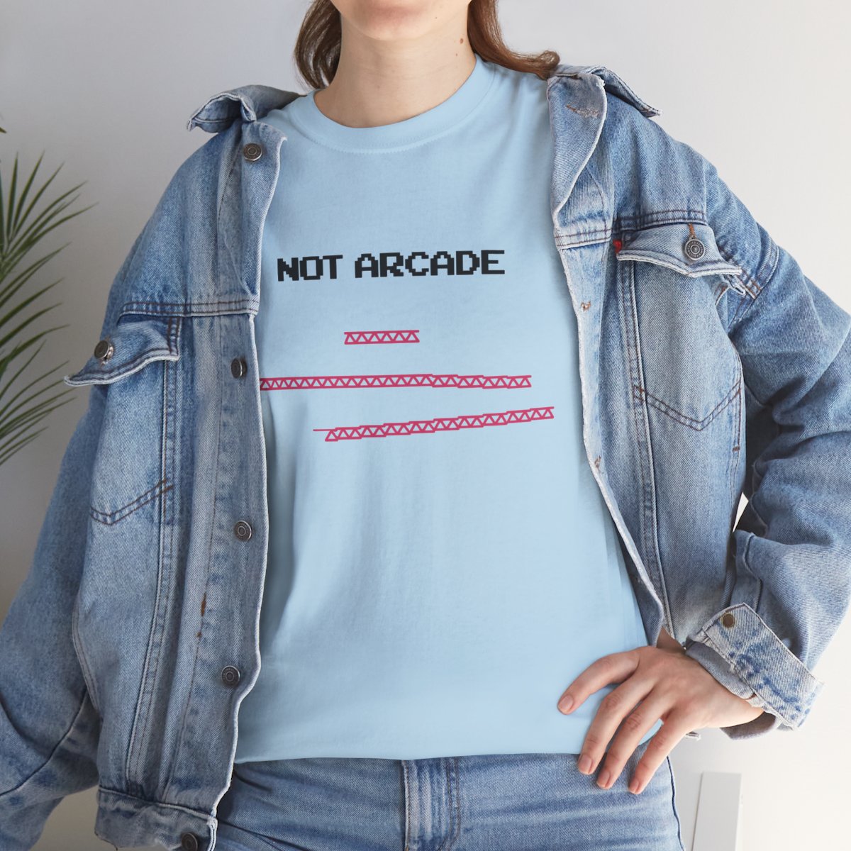 NOT ARCADE. (educational t-shirt)